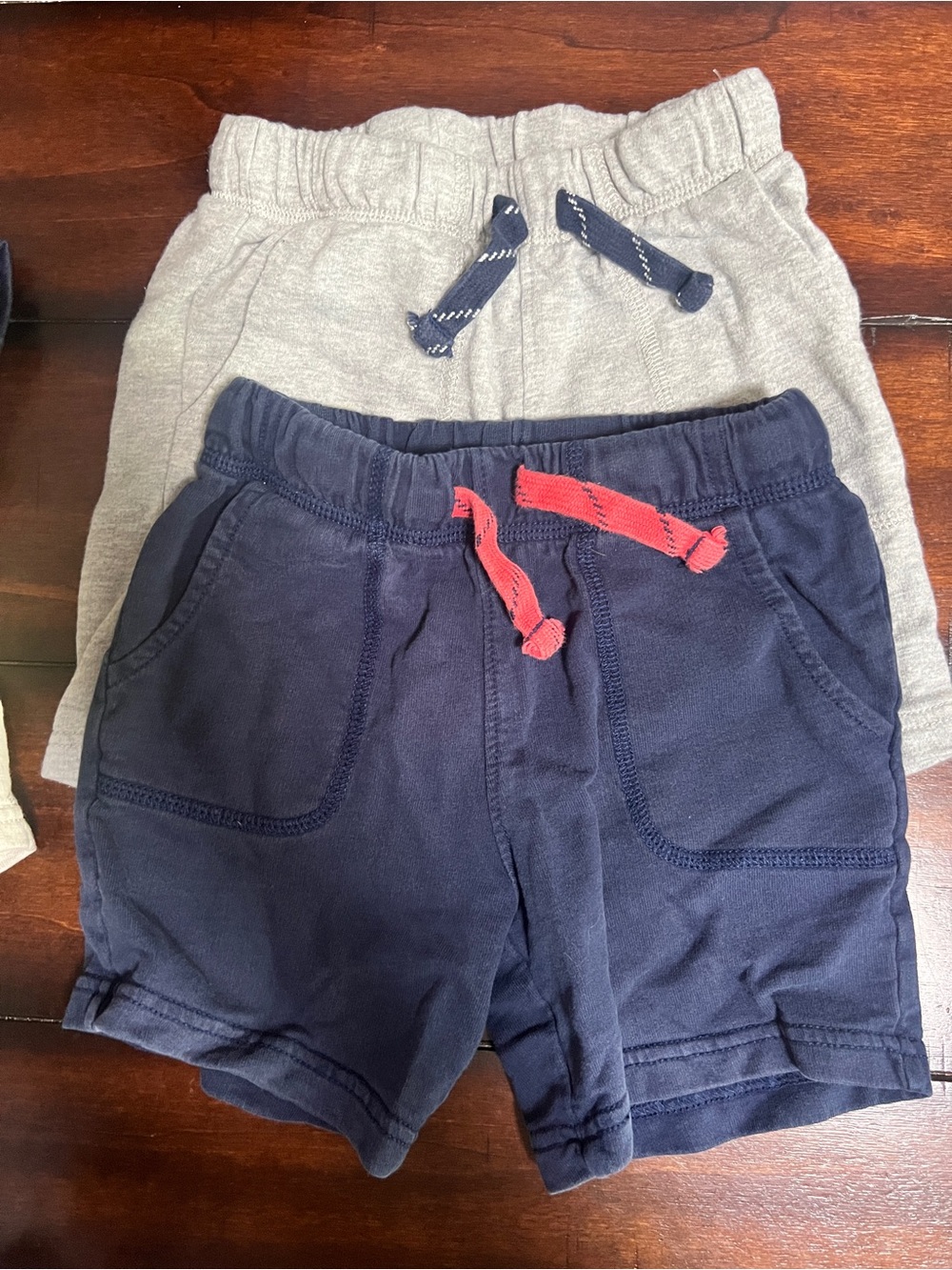 Carter's Navy and gray Shorts with Drawstring 2/$15